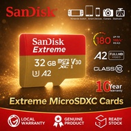 SanDisk SD Card Extreme 512GB Micro SD Card 1TB 256GB 128GB 64GB Memory Card A2 U3 V30