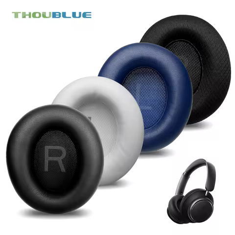 THOUBLUE Replacement Ear Pad for Anker Soundcore Space Q45 Earphone Earpads Earmuffs Ear Cushion Hea