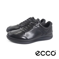 ecco (Men) AQUET MENS Breathable Simple Monochrome Casual Shoes Men's Shoes-Black