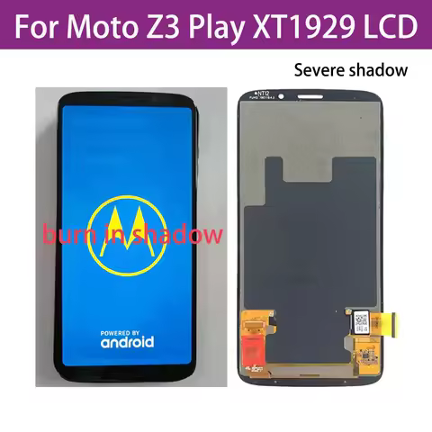 Original AMOLED For Motorola Moto Z3 Play XT1929 LCD Display Touch Screen Digitizer Assembly With Bu