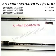 ANYFISH EVOLUTION EVC56MH, EVC60MH, EVC66MH 8-20lbs ROD