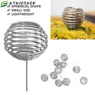 MIOSHOP 10pcs Bonsai Baskets, Fertilizer Tool Stainless Steel Gardening Fertilization Baskets, Durab