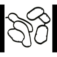 BMW Engine Oil Filter Base O-Ring Gasket Seal Set 1set/2pcs OEM Code 11427508970-11427508971 B42 B47