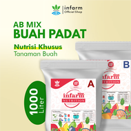 Infarm Nutrisi AB Mix Besar Buah Hidroponik dan Organik untuk 1000 Liter