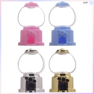 4Pcs Manual Gumball Machine Desktop Candy Container Gathering Candy Holder for Festival Party  junsh