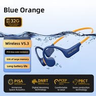 POLVCDG X6 Pro Bone Conduction Earphone Swimming Earphone H2o Audio Tri Multi-Sport Ipx8 Waterproof