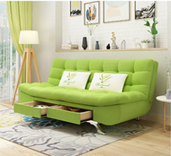 找得 - 折疊沙發床雙人小戶型客廳現代簡約家用經濟型實木沙發床乳膠沙發 R03海綿款（1.2*1.2米） 3081
