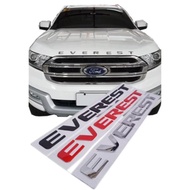 Ford Everest Logo Emblem Letter Wording