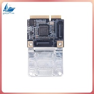 [gouyu77.vn] Mini PCI-E to SATA 3.0 Adapter Card Mini PCI-E to 2 Port SATA 3.0 6Gbps SSD Adapter Car