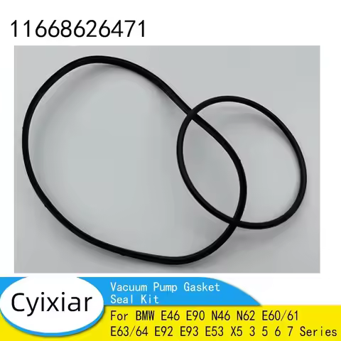 Vacuum Pump Gasket Seal Kit For BMW E46 E90 N46 N62 E60/61 E63/64 E92 E93 E53 X5 3 5 6 7 Series 1166