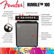 Fender Amp Fender Rumble 100 100-watt Bass Combo Guitar Amp F03-237-0406-900 Fender Amplifier Fender Guitar Amplifier