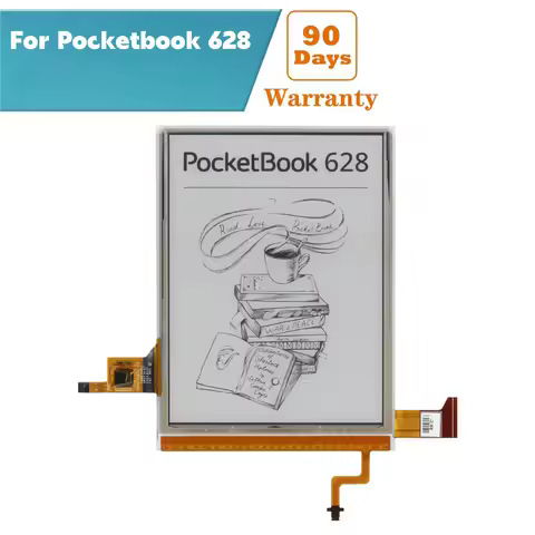 Original 6 Inch E Ink Carta™ HD Screen For PocketBook 628 PB628 Touch Lux 5 Ebook Reader Display Rep
