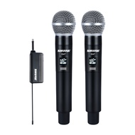 SHURE SM7 ไมค์ ลอย ไร้ สายไมค์ลอยเสียงดีไมโครโฟนไร้สายไมค์โครโฟนไมค์ลอยไร้สายไมค์ร้องเพลงไมค์คาราโอเ