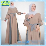 LatestWanita 2024 Adult Islamic Study Clothes Tunic Syari Suit Set Cadar Ghamis Eid al-Fitr Teenager