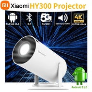 Xiaomi Transpeed Android 11 4K Projector WiFi6 HY300 Allwinner H713 200ANSI BT5.0 1280*720P Home Theater Outdoor portable Cloth
