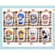 Gấu ôm Hero team 2 mặt ảnh 22-50cm/ gối hero team