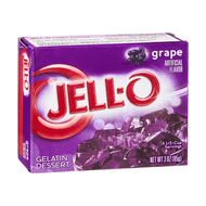 Jell-O Grape Artificial Flavor เยลลี่องุ่น รสองุ่น เยลลี่ ขนม ขนมเยลลี่ เจลโอ 85g