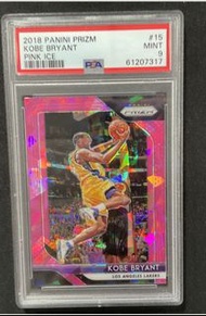 2018-19 Panini Prizm - Prizms Pink Ice #15 Kobe Bryant