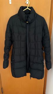 購自韓國 99% New SPAO 中碼黑色羽絨外套