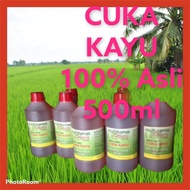 500ml / Cuka Kayu Asli 100%  / Racun Kawalan Serangga &amp; Kulat Organik / Baja Baik Pulih Tanah / Baja Pulih pH Tanah