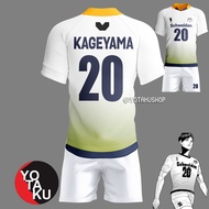 Haikyuu Haikyu Tobio Kageyama SCHWEIDEN ADLERS YOTACOS Cosplay Anime Jersey
