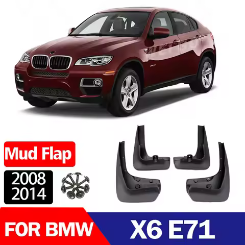 For BMW X6, BMW X6 E71, car tires, mudguard, mudguard, leather tile, 2008-2014