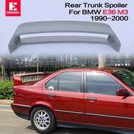 E36 Rear Trunk Spoiler For BMW E36 M3 Series 1990-2000 GT Style spoiler With Light ABS Plastic DIY C