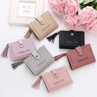 Korean Young Forever Tassel Wallet
