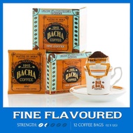 [100% AUTHENTIC] BACHA Coffee Fine Flavored All Variants 12 Bags x 12g | Coffee Bag Box 1910 | Tolte