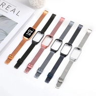 Strap Xiaomi Band 8 Active/Redmi Band 2 Strap Milan Strap size Xiaomi Band 8 Active Metal Case + Sta