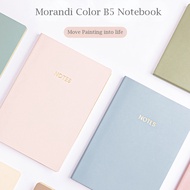 Morandi Color Leather A5 Notebook