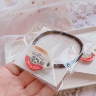 手繪 香港港式奶茶 髮圈/胸針