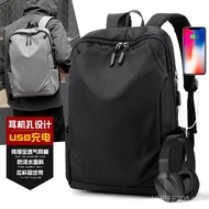 Business Backpack Computer Men's High-End Backpack College Student Backpack Commuter Large-Capacity 