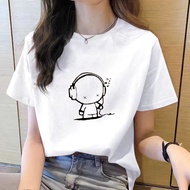t shirt women clothes Short Sleeve women tshirt New casual Summer ladies t shirt Round Neck Loose Fa