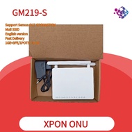 New GM219-S XPON Supports EPON And GPON All ONU English Version(Contains Adaptor)