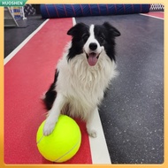7/8.5/ 9.5inch Tennis Pet Toy Inflatable Training Rubber Big Ball Elastic Ten Times Happy Corkin Fur