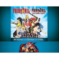 DVD Anime Fairy Tail TV Series Season 1-9 Vol.1-328End+100 Years Quest 1-25End+2Movie+9OVA