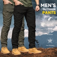 UniWear | IX9/IX7 Men's Cargo Pants Multi-Pocket Tactical Waterproof Ripstop Cloth COD Black