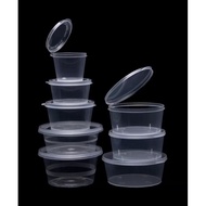 2oz/4oz PP Round Container Disposable Food Container / Bekas Sos 50ml