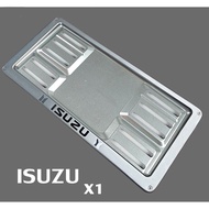 กรอบป้ายทะเบียน สแตนเลสแท้  แบบสเตนเลส TOYOTA โลโก้ ไม่เป็นสนิมแข็งแรง ใช้นาน ไม่ต่ำกว่า 5ปี กรอบป้า