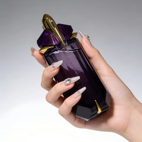 Mutant Eau de Parfum: 3.4 FL OZ Refillable Stones, Stunning Purple Crystal Bottle for Women