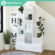 Furniture Direct RAIMON 170cm height display rack with 2 drawers storage rack