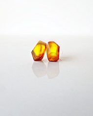 Frames 耳飾/Fragment/寶石之火 4-b 醫療鋼耳環 夾式耳環 耳夾 醫療鋼耳環 夾式耳環 耳夾