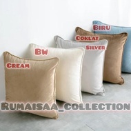 Sofa cushion cover 30x30 35x35 40x40 45x45 50x50 premium suede material