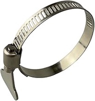 W4 Stainless Steel Butterfly/Thumbscrew Clamp Wing Jubilee Type Hose Pipe Clips 1.26-1.73" / 32-44mm