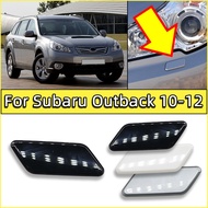 Headlight Washer Nozzle Cover Cap For Subaru Outback 2010 2011 2012 Headlamp Cleaner Spray Jet Lid