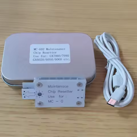 MC-G01 Ink Maintenance Box Chip Resetter for Canon GX6060 GX7060 GX6070 GX7070 GX6080 GX7080 GX5030