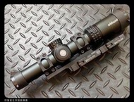 【狩獵者生存專賣】ohhunt 1-6X24 IR 高抗震倍率短瞄/瞄準器/狙擊鏡-附摟空一體式鏡座