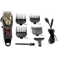 Professional Wireless GM-6610 Hair Trimmer Clipper Mesin Rambut Cukur Potong Gunting Rechargeable Ge