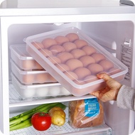 Expandable cover kitchen dumplings refrigerator crisper drawer plastic tray egg carton food storage